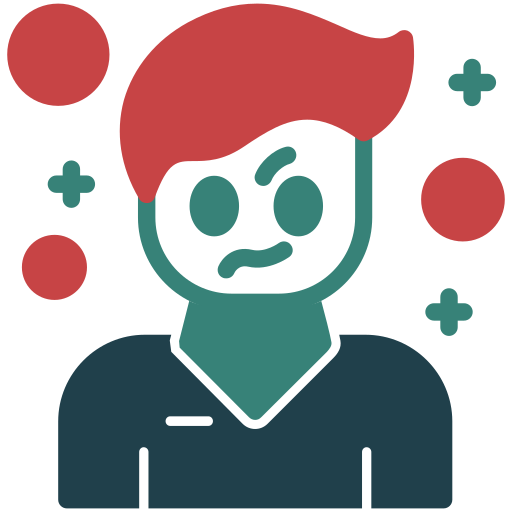 Irritation free icon Irritation free icon