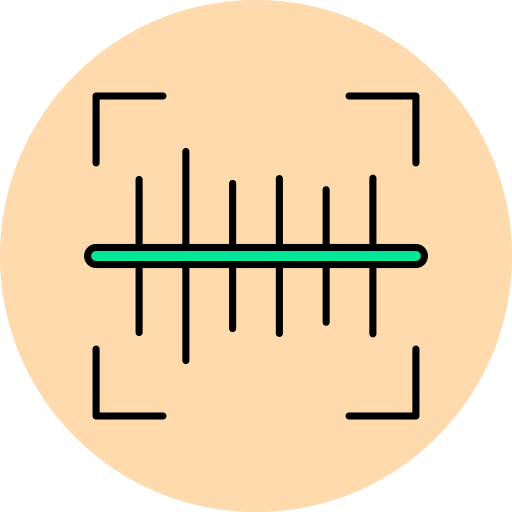 escaneo de código de barras icono gratis