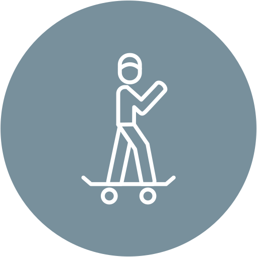 patineta icono gratis