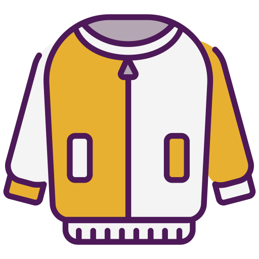 Jacket Generic color lineal-color icon