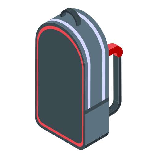 Backpack free icon