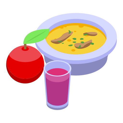 Обед бесплатно иконка