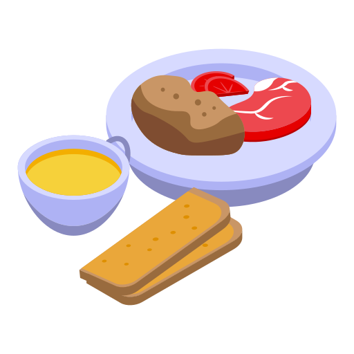 Обед бесплатно иконка