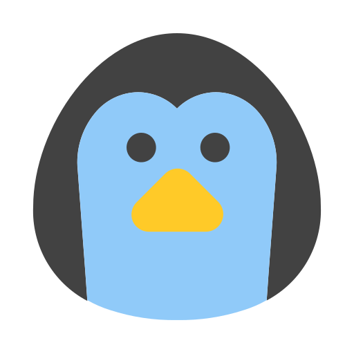 Penguin Generic color fill icon