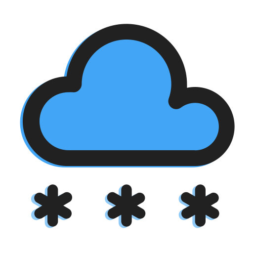 Snowfall free icon Snowfall free icon