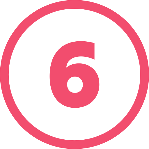 six Icône gratuit six Icône gratuit