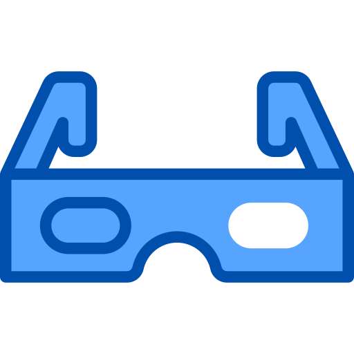 lunettes 3d Icône gratuit lunettes 3d Icône gratuit