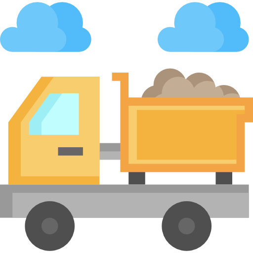 camionaje icono gratis