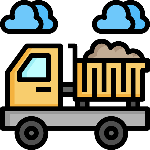 camionaje icono gratis