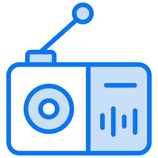 radio Icône gratuit radio Icône gratuit