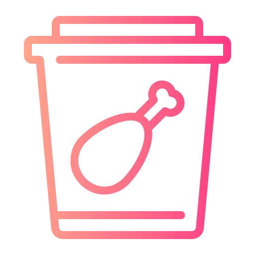 Fried chicken free icon