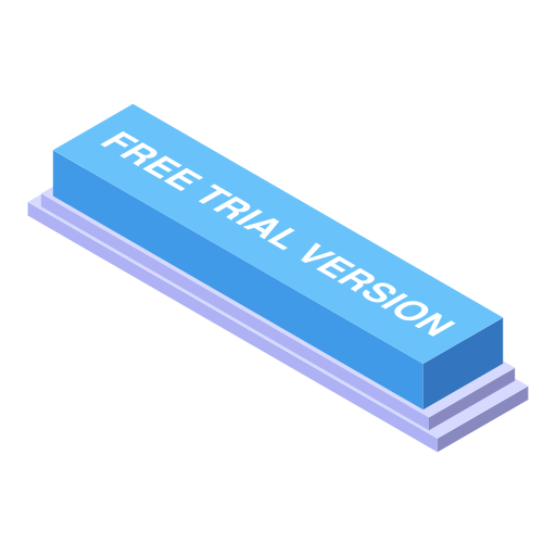 Trial free icon Trial free icon