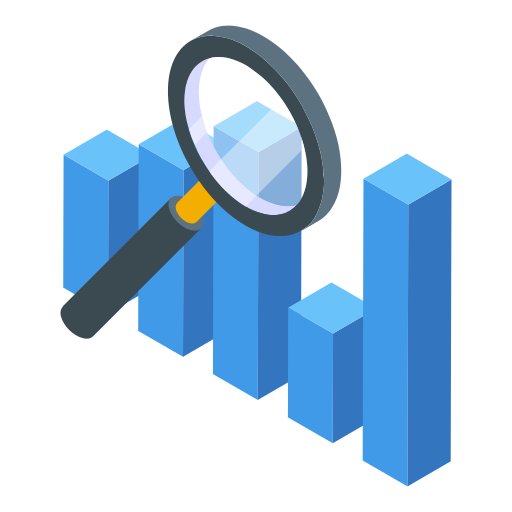 Magnifying free icon