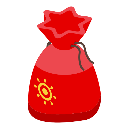 bolsa grátis ícone