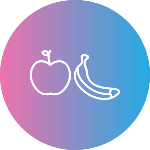 alimentación saludable icono gratis