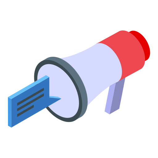 Megaphone free icon