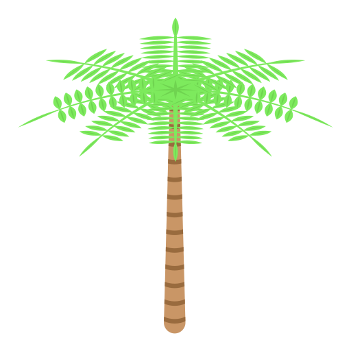 palmera icono gratis