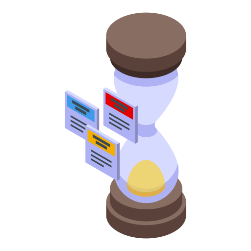 reloj de arena icono gratis