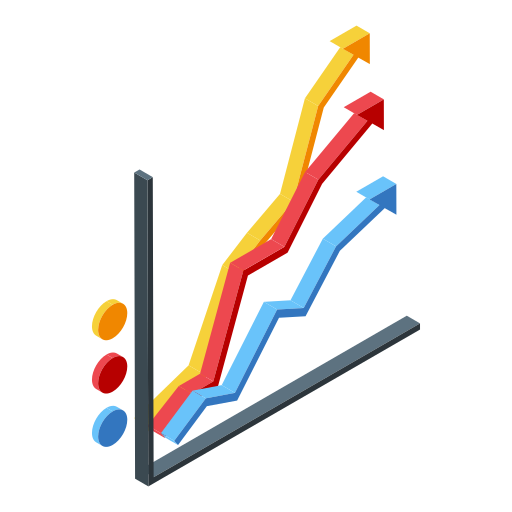 grafico icono gratis