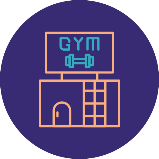 gimnasia icono gratis