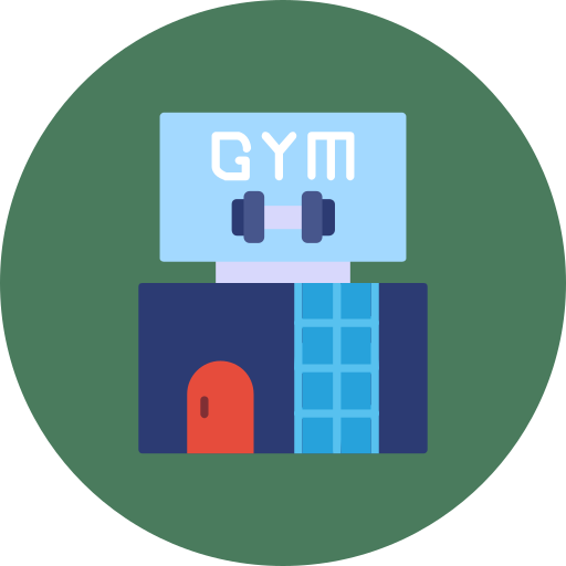 gimnasia icono gratis