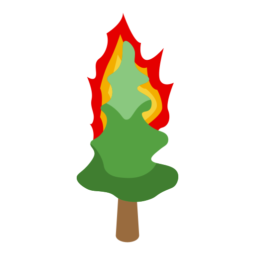 Burning free icon