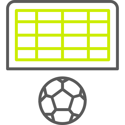 portería de fútbol icono gratis