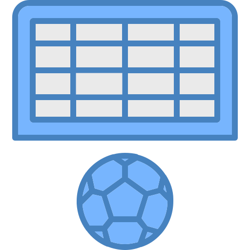 portería de fútbol icono gratis