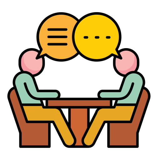 Переговоры бесплатно иконка