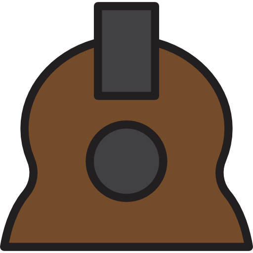 guitarra española icono gratis