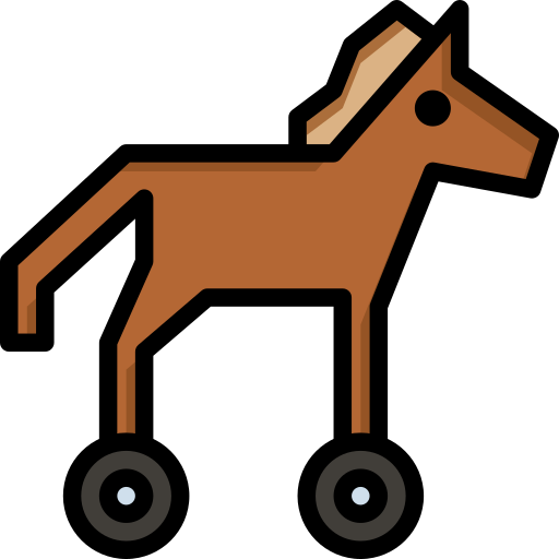 caballo de troya icono gratis