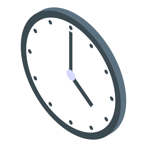 Clock free icon Clock free icon