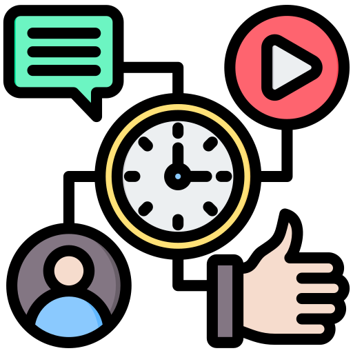 Time management Generic color lineal-color icon