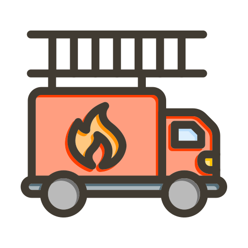 Пожарная машина бесплатно иконка