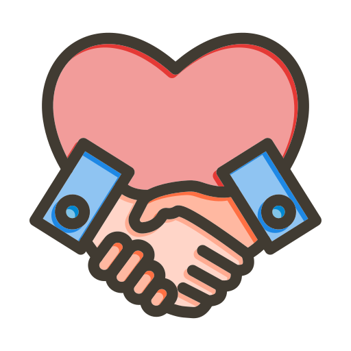 Handshake - Free love and romance icons