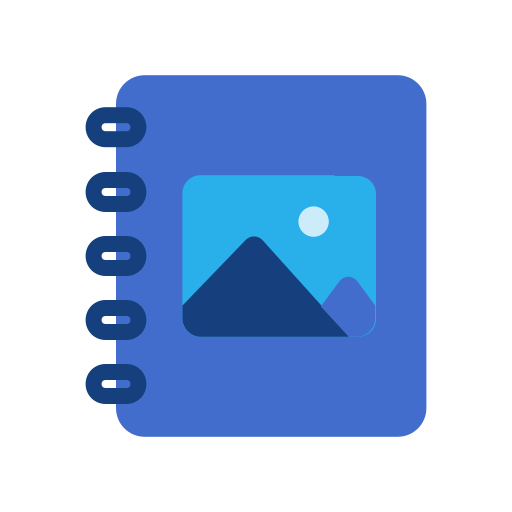 album de fotos icono gratis