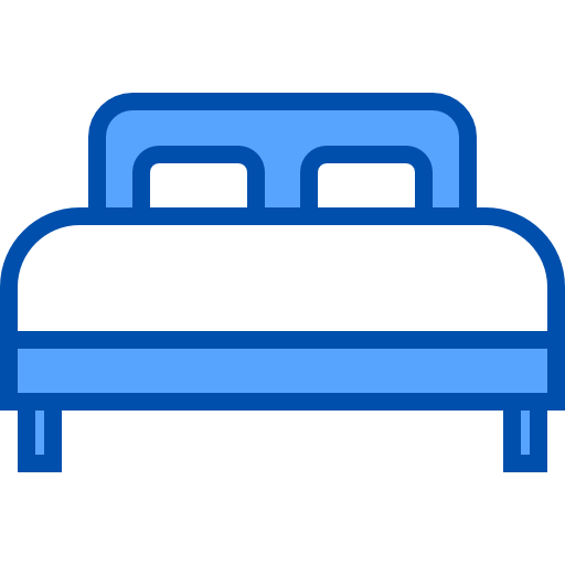 cama matrimonial icono gratis