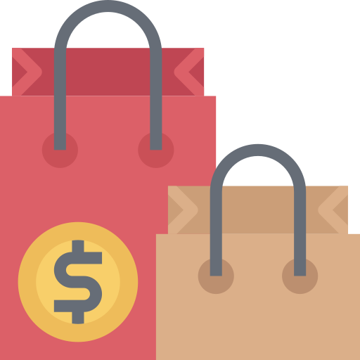 sacolas de compras grátis ícone sacolas de compras grátis ícone