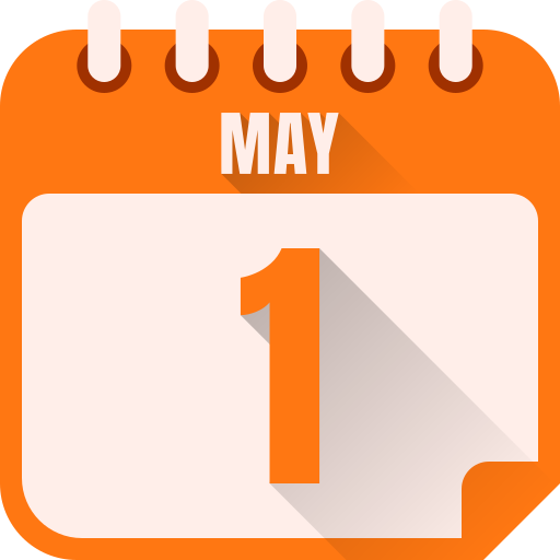 may day icono gratis