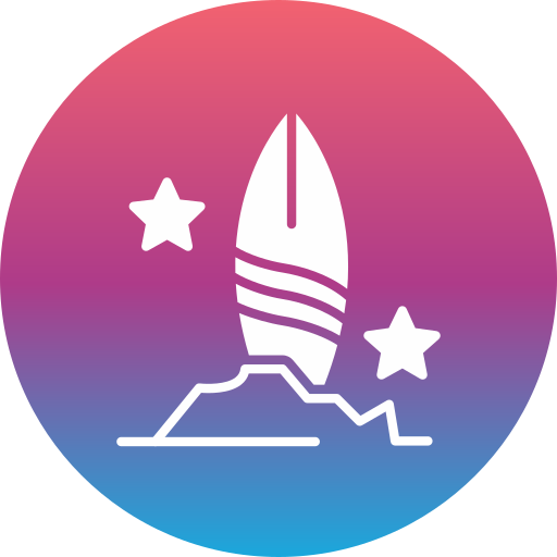 Surfboard free icon