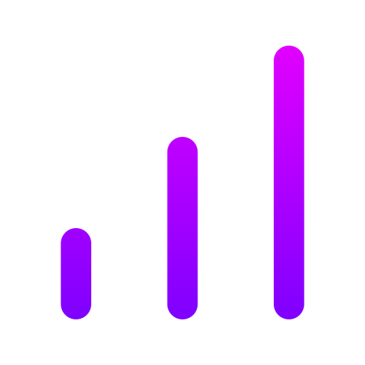 gráfico de barras icono gratis