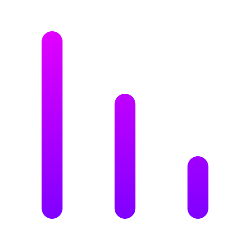 gráfico de barras icono gratis