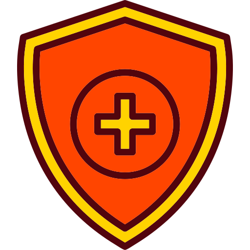 seguro de salud icono gratis