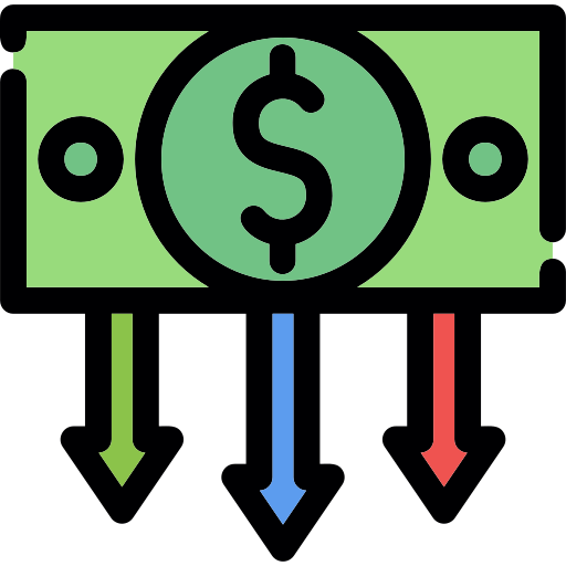 Inflation free icon Inflation free icon