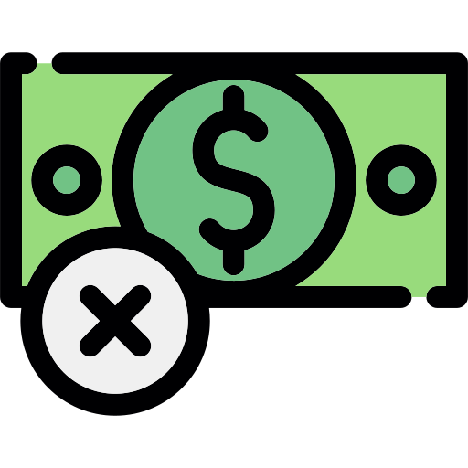 pas d'argent Icône gratuit pas d'argent Icône gratuit