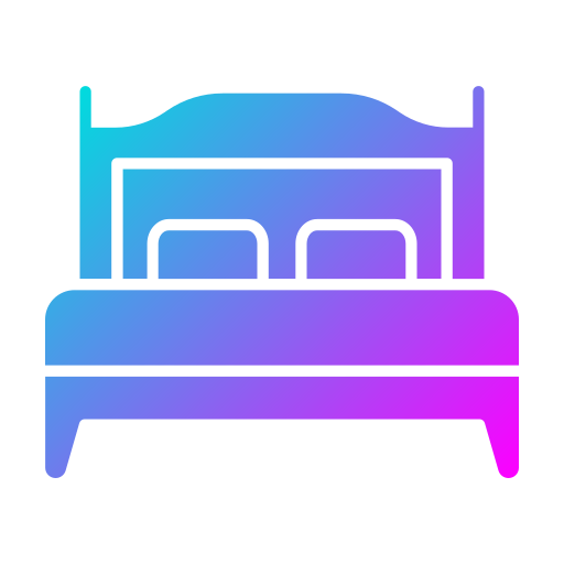 cama matrimonial icono gratis