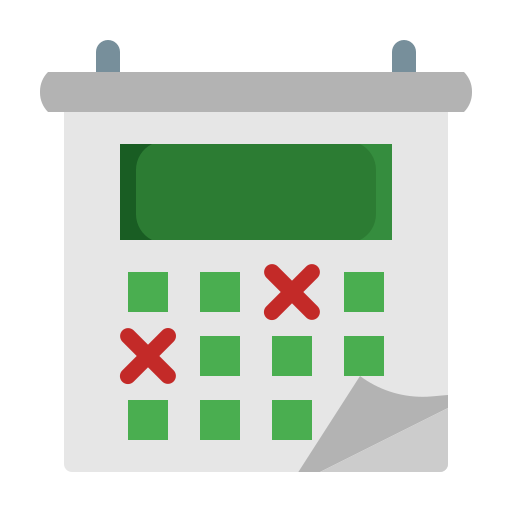 calendario icono gratis