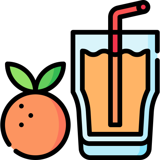 suco de laranja grátis ícone