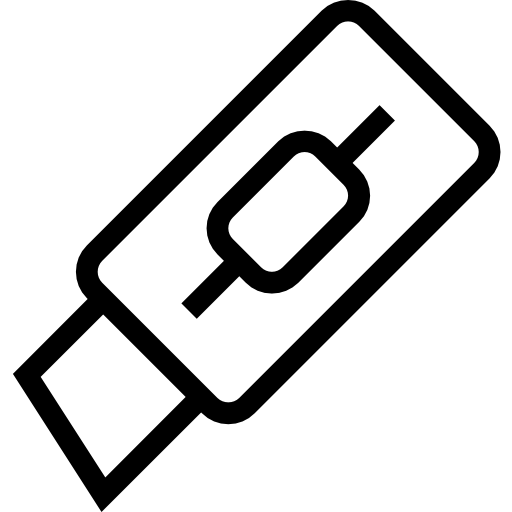 cortador icono gratis