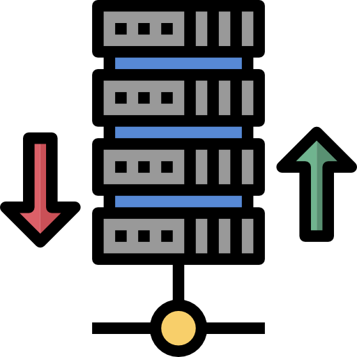 almacenamiento de datos icono gratis